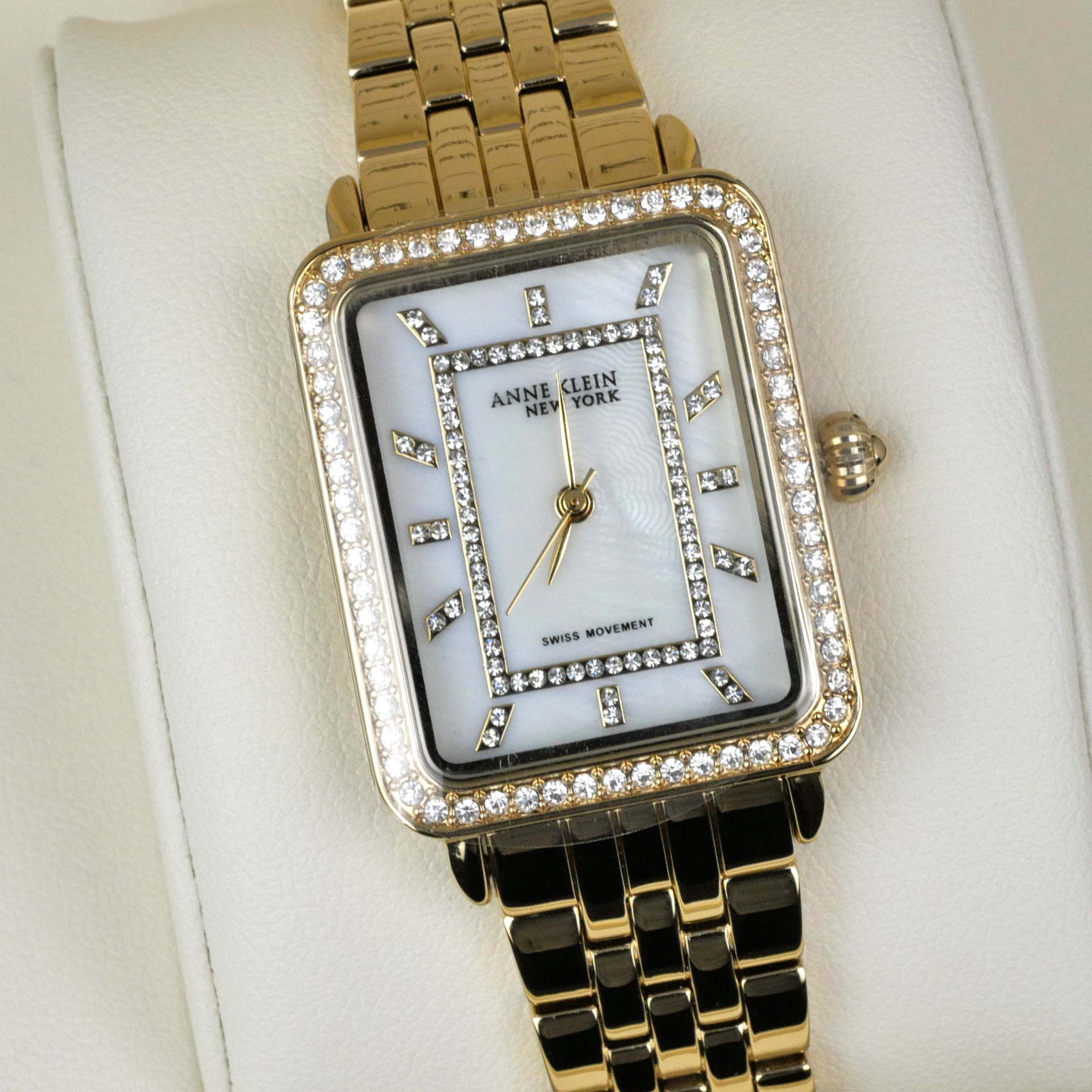 Anne Klein New York Ladies Watch Mother 0f Pearl Dial 12/2332MPGB Anne Klein New York Ladies Watch Mother 0f Pearl Dial 12/2332MPGB