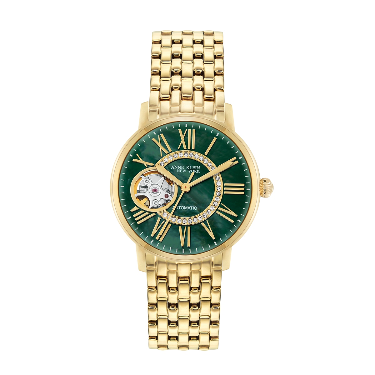 Anne Klein New York Mother-of-Pearl Ladies Automatic Watch 12/2338GMGB Anne Klein New York Mother-of-Pearl Ladies Automatic Watch 12/2338GMGB