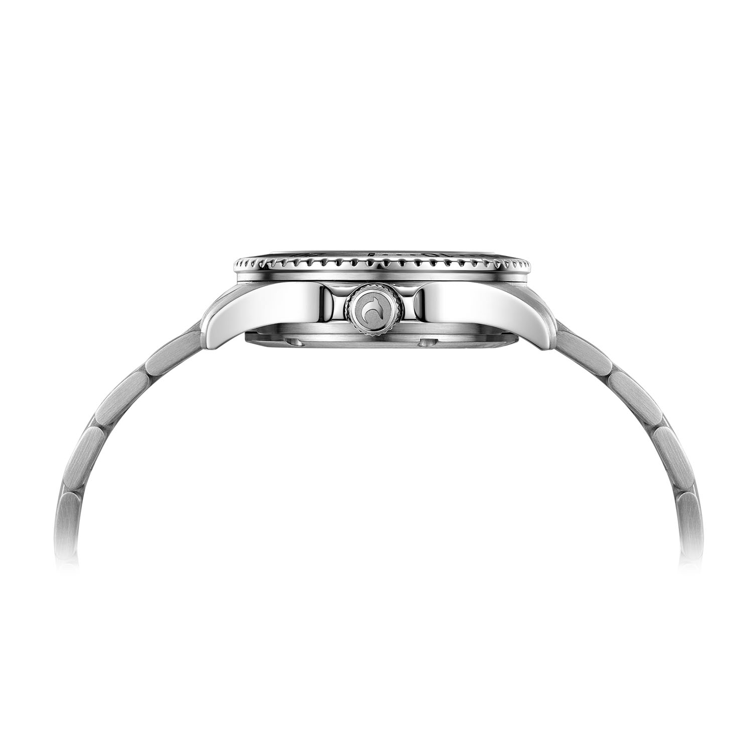 Aquatico Dolphin 39mm Automatic Men's Diver Watch White Dial AQ1010S-W-NH35 Aquatico Dolphin 39mm Automatic Men's Diver Watch White Dial AQ1010S-W-NH35