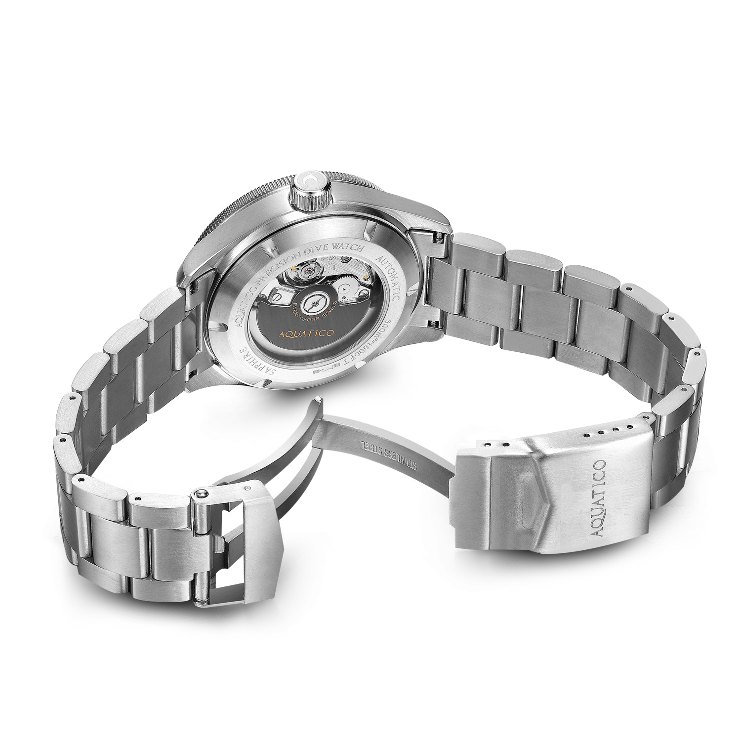 Aquatico Sea Star V2 42mm Automatic Men's Diver Watch Blue Dial/Pepsi Bezel/Snowflake Hands Aquatico Sea Star V2 42mm Automatic Men's Diver Watch Blue Dial/Pepsi Bezel/Snowflake Hands