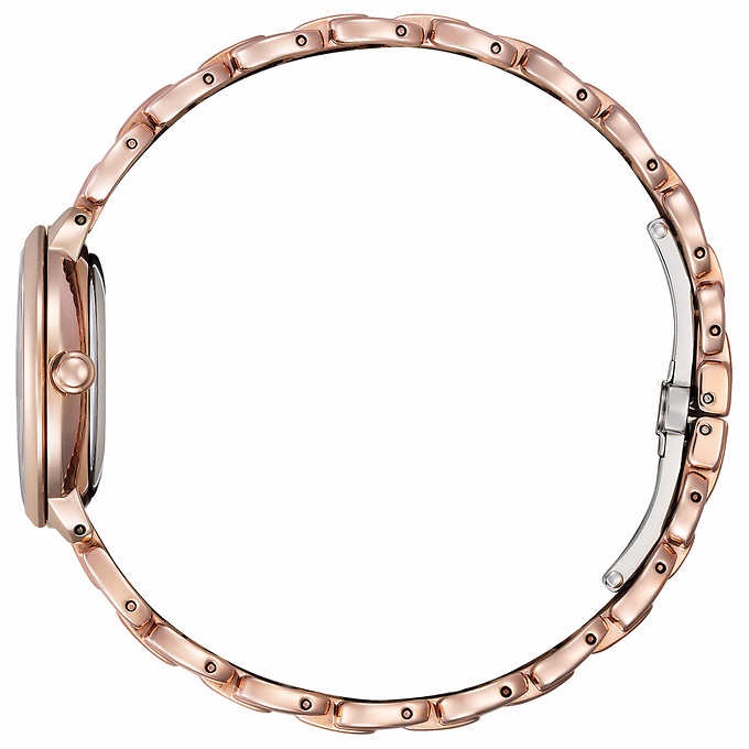 Citizen Eco-Drive Classic Stainless Steel Ladies Quartz Watch Rose Gold EM0923-53X Citizen Eco-Drive Classic Stainless Steel Ladies Quartz Watch Rose Gold EM0923-53X