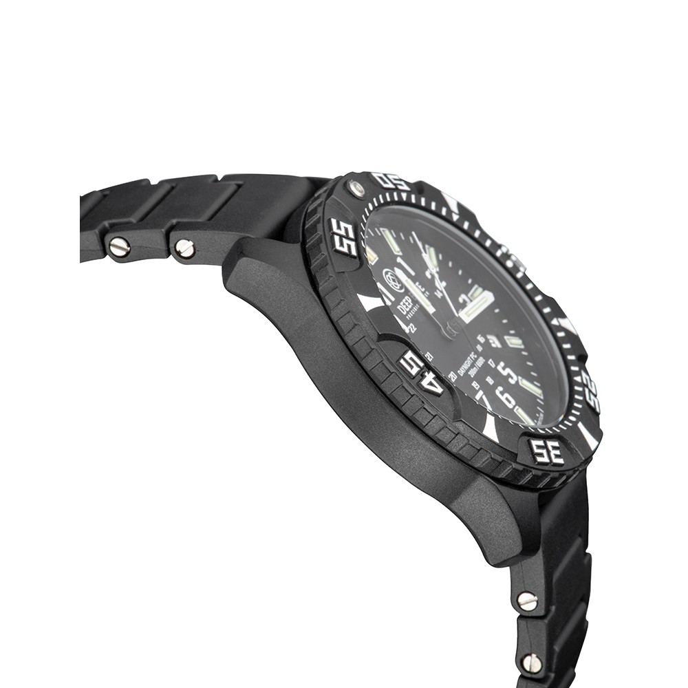 Deep Blue DayNight Poly Carbon Diver 45mm Automatic Watch Black Stealth Bezel Dial Deep Blue DayNight Poly Carbon Diver 45mm Automatic Watch Black Stealth Bezel Dial