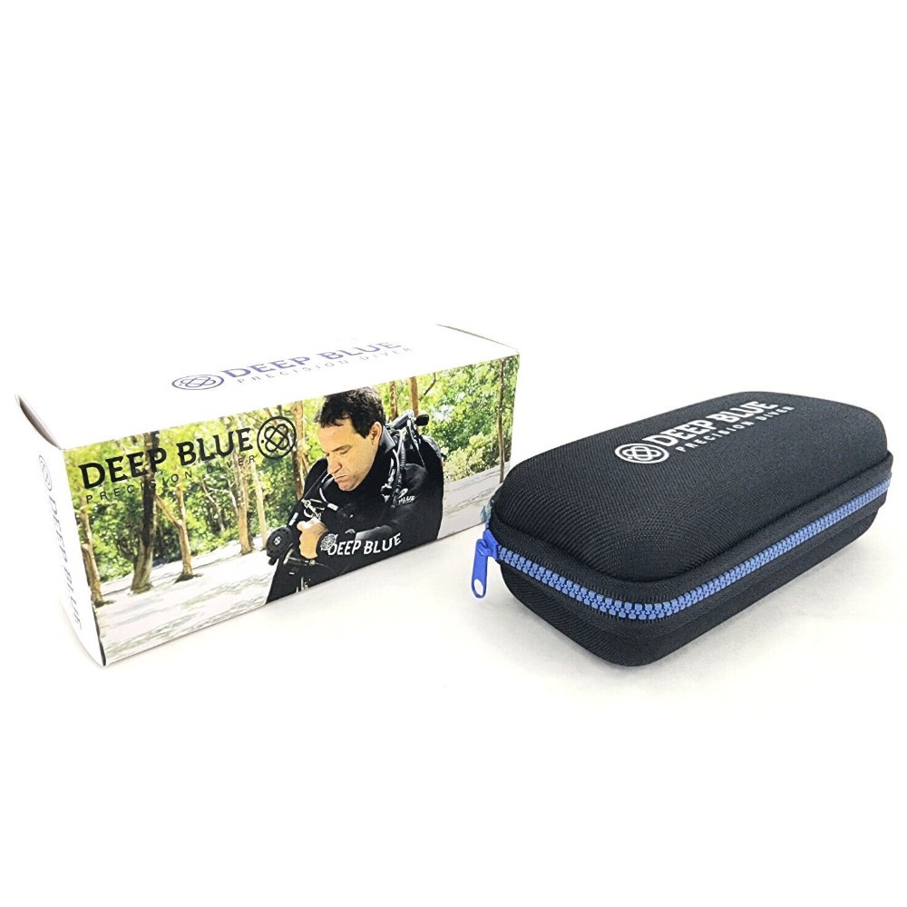 Deep Blue DayNight Poly Carbon Diver 45 Automatic Watch Black Stealth Dial