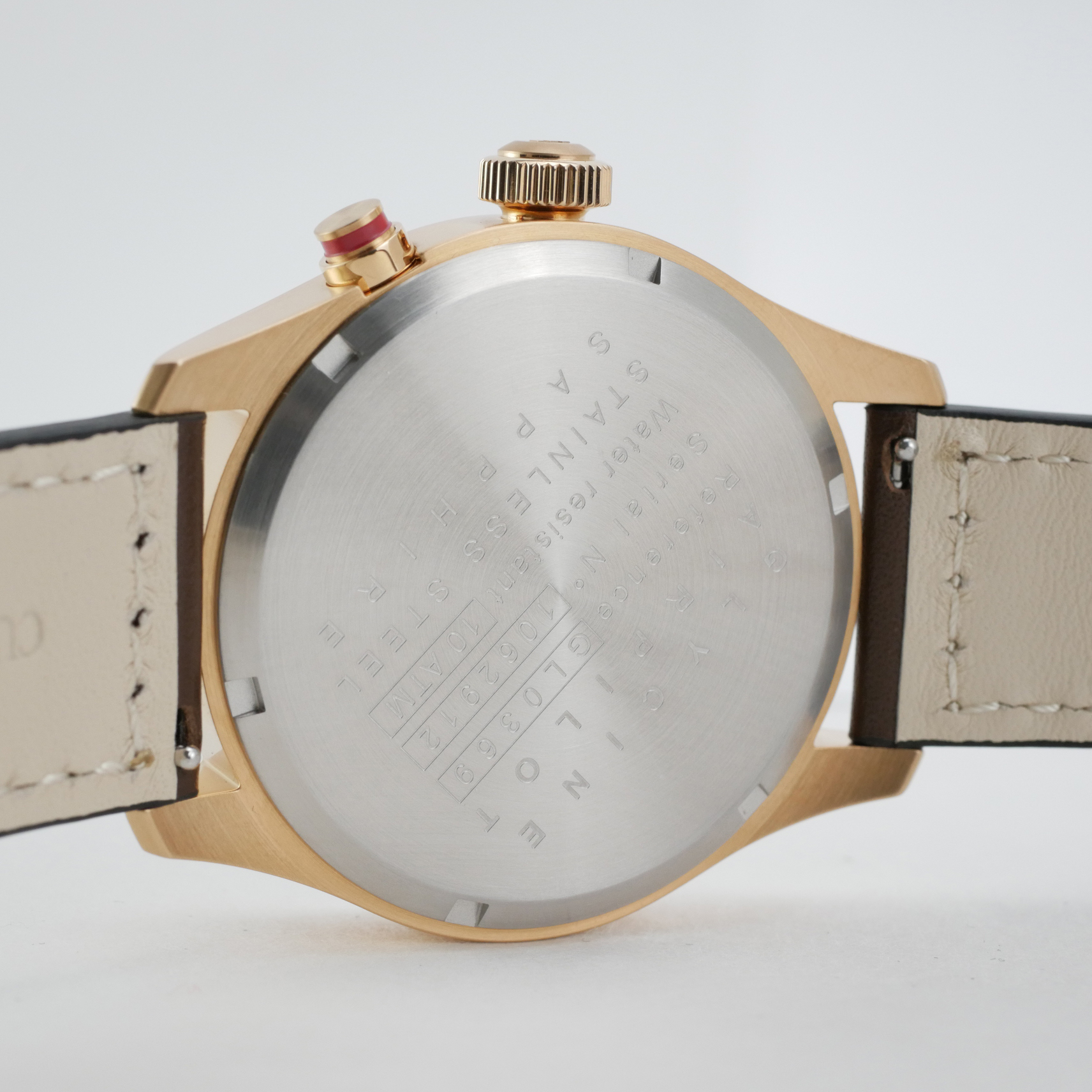 Glycine Airpilot Dual Time Chronograph Swiss Men's Watch Blue Dial / Leather strap GL0369 Glycine Airpilot Dual Time Chronograph Swiss Men's Watch Blue Dial / Leather strap GL0369