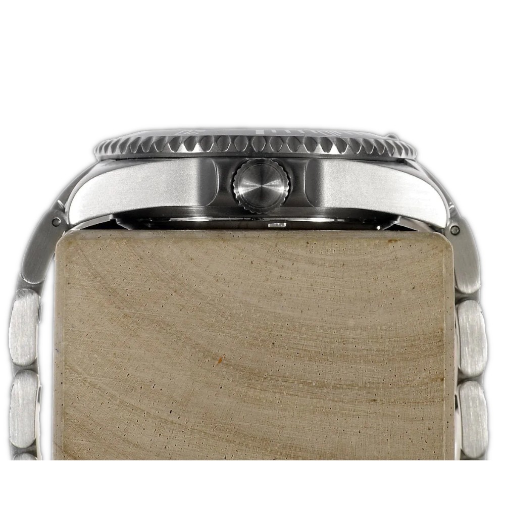 MWC 21 Jewel 300m Military Divers 40mm Swiss Automatic Watch Sapphire Crystal Ceramic Bezel Steel Bracelet