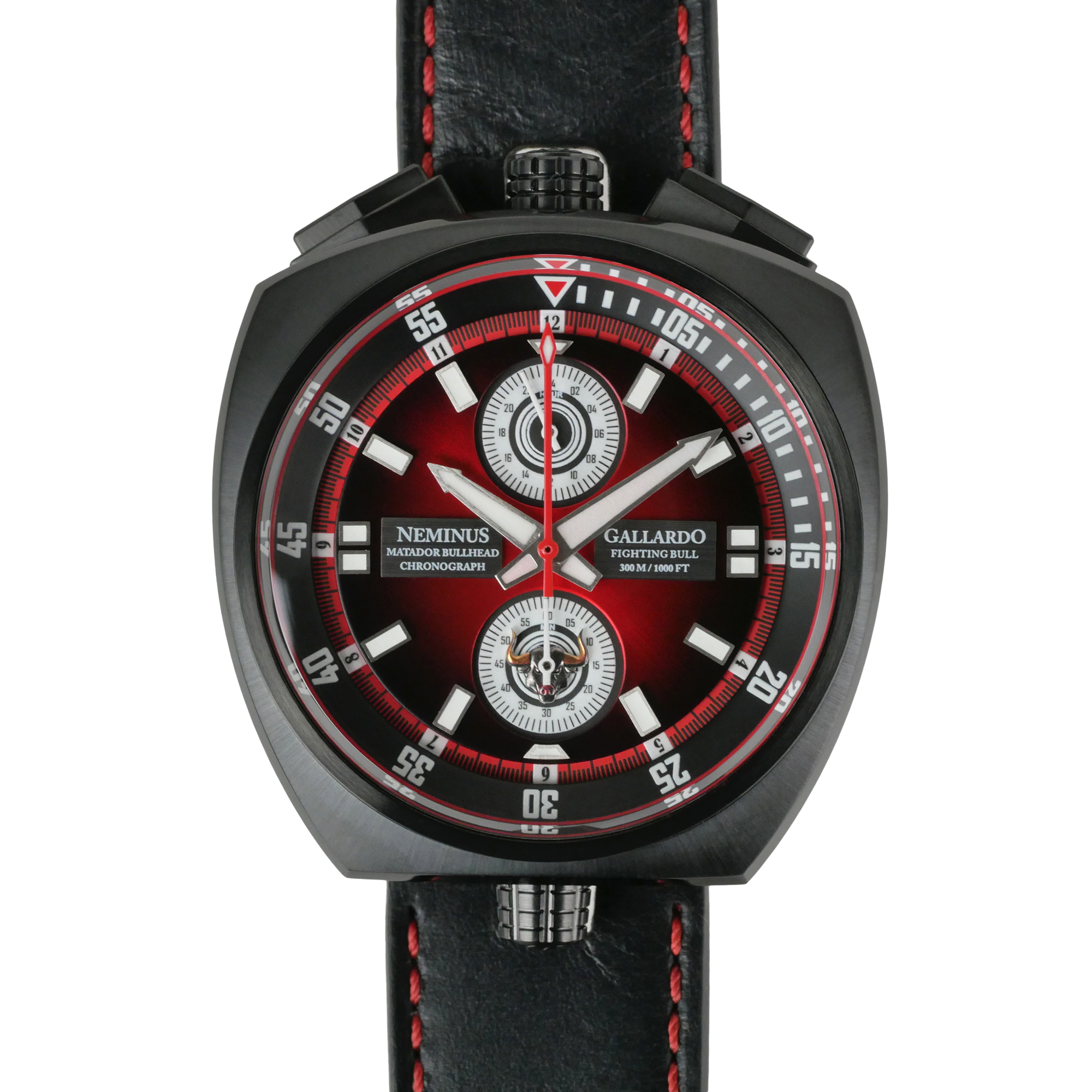 Neminus Matador Bullhead Gallardo Men's Chronograph Watch Neminus Matador Bullhead Gallardo Men's Chronograph Watch
