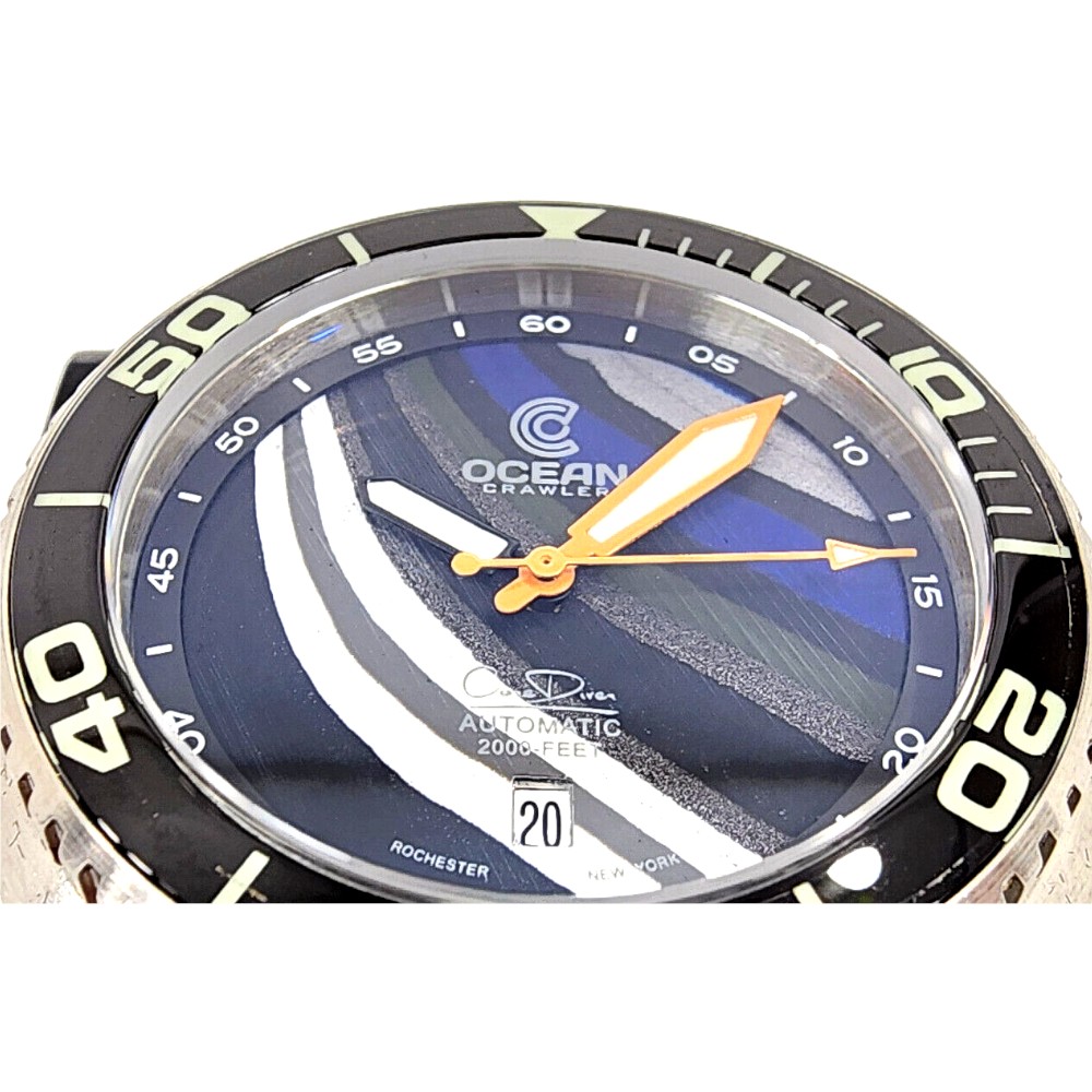 Ocean Crawler Core Diver FORDITE Automatic 44 Watch Swiss SW200 Limited Edition
