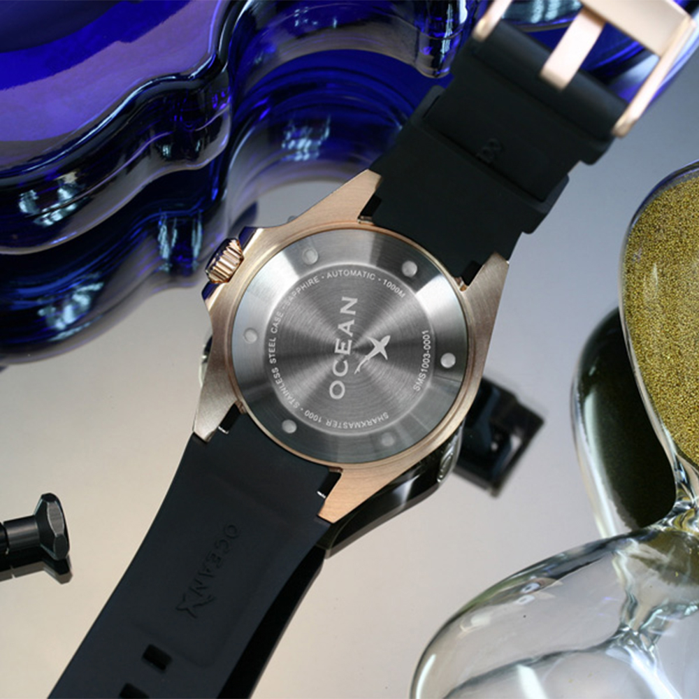 OceanX Sharkmaster 1000 Automatic Men's Diver Watch 44mm Black Dial SMS1003 OceanX Sharkmaster 1000 Automatic Men's Diver Watch 44mm Black Dial SMS1003