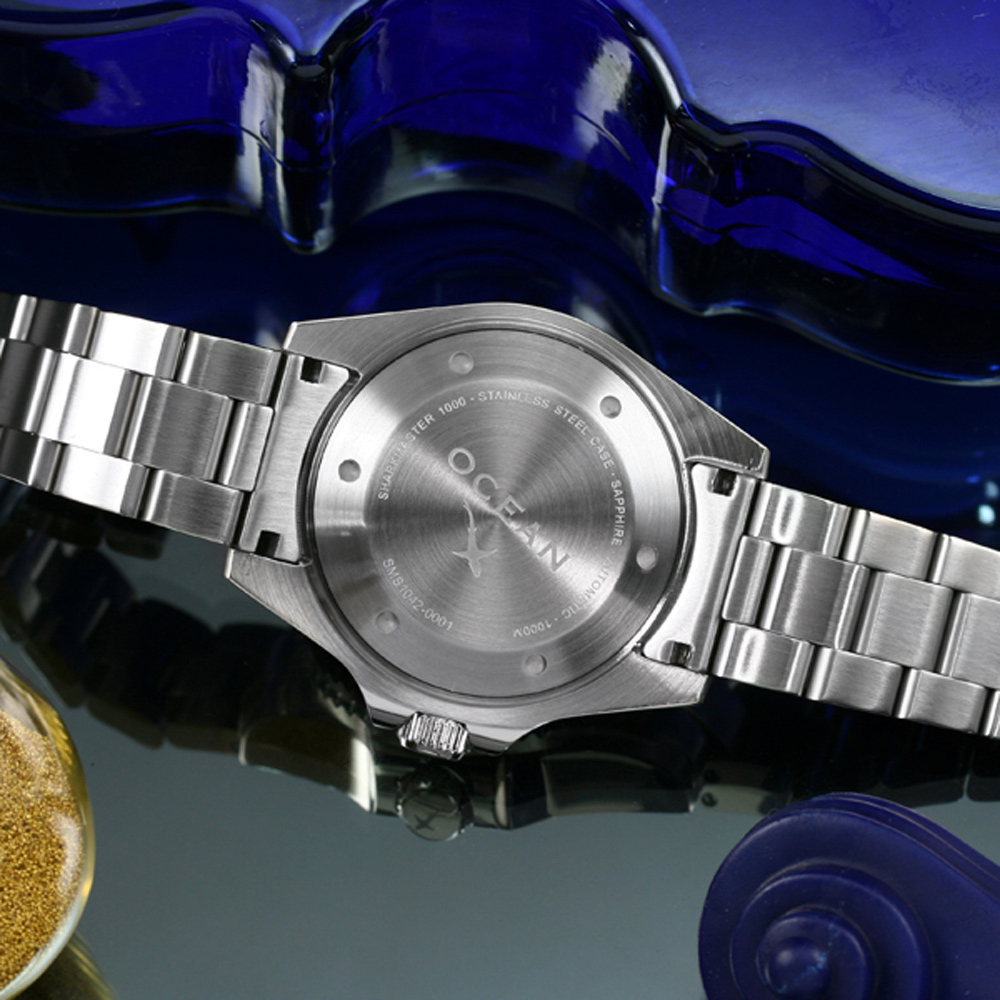 OceanX Sharkmaster 1000 Automatic Men's Diver Watch 44mm Black Dial SMS1043 Limited Edition OceanX Sharkmaster 1000 Automatic Men's Diver Watch 44mm Black Dial SMS1043 Limited Edition