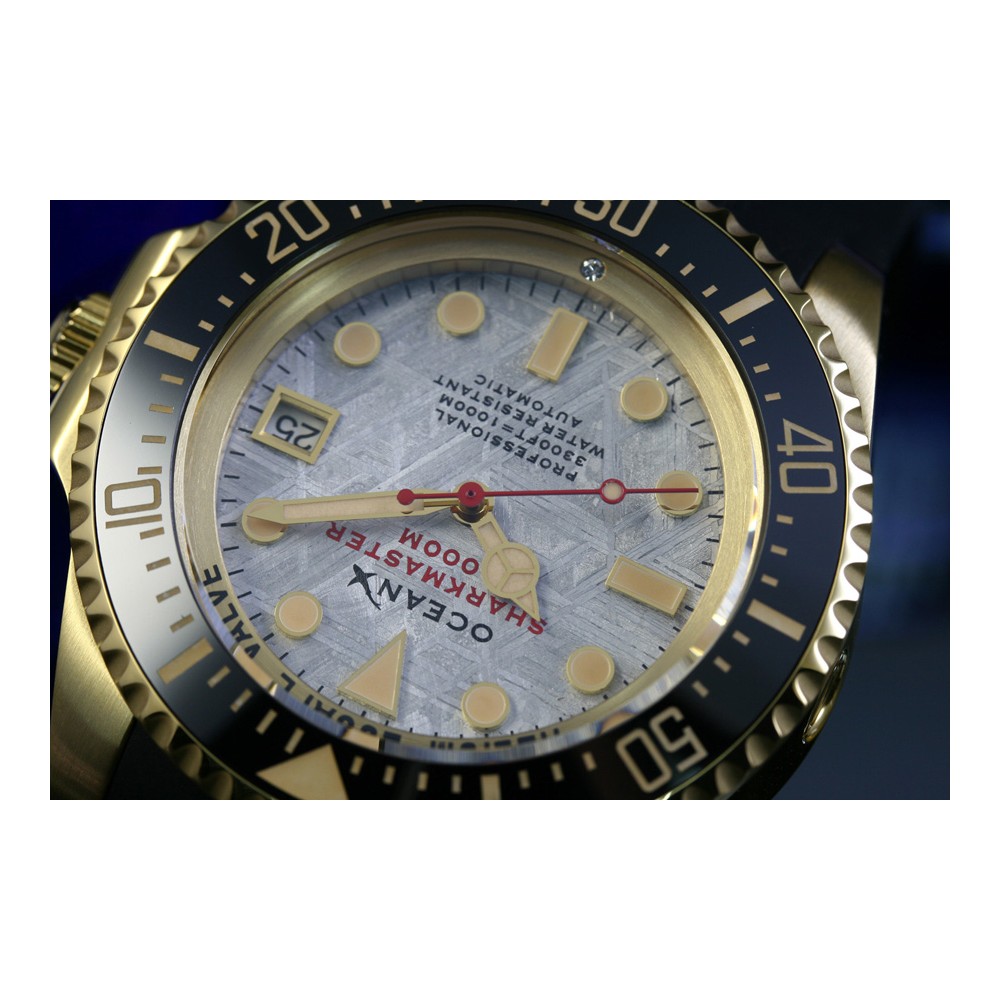 OceanX Sharkmaster 1000 Meteorite 44mm Men Diver Watch SMS1002M Limited Edition OceanX Sharkmaster 1000 Meteorite 44mm Men Diver Watch SMS1002M Limited Edition