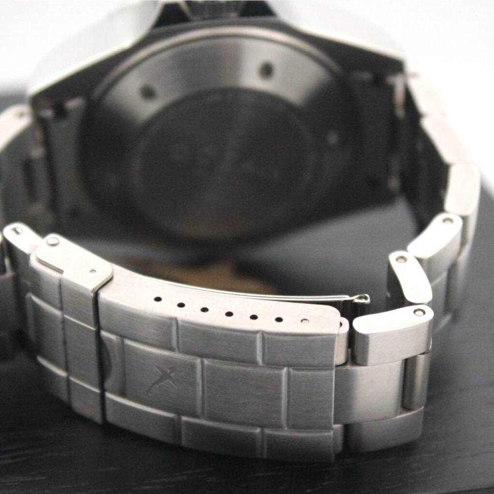 OceanX Sharkmaster 1000 44mm Automatic Men Diver Watch Black Blue Dial SMS1012M9