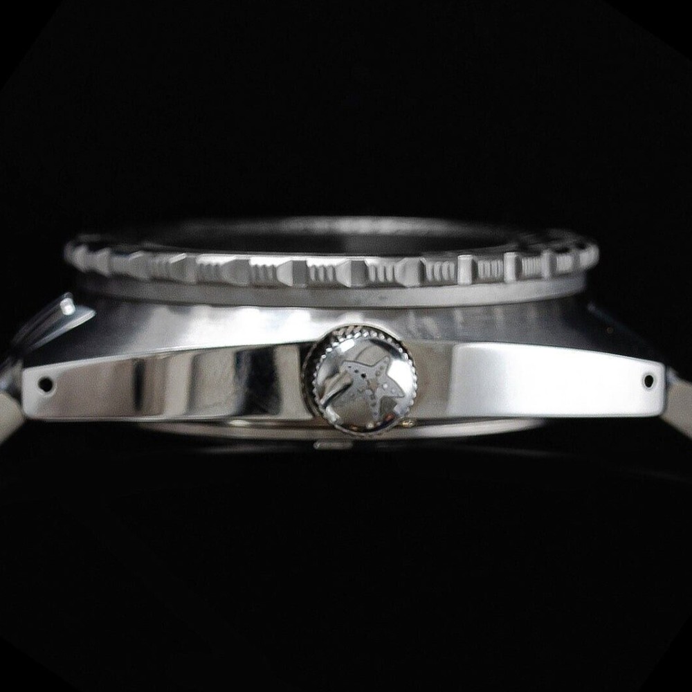 Seestern Vintage SUB 300 Blue 42mm 200m Automatic Men Diver Sport Watch NH35A