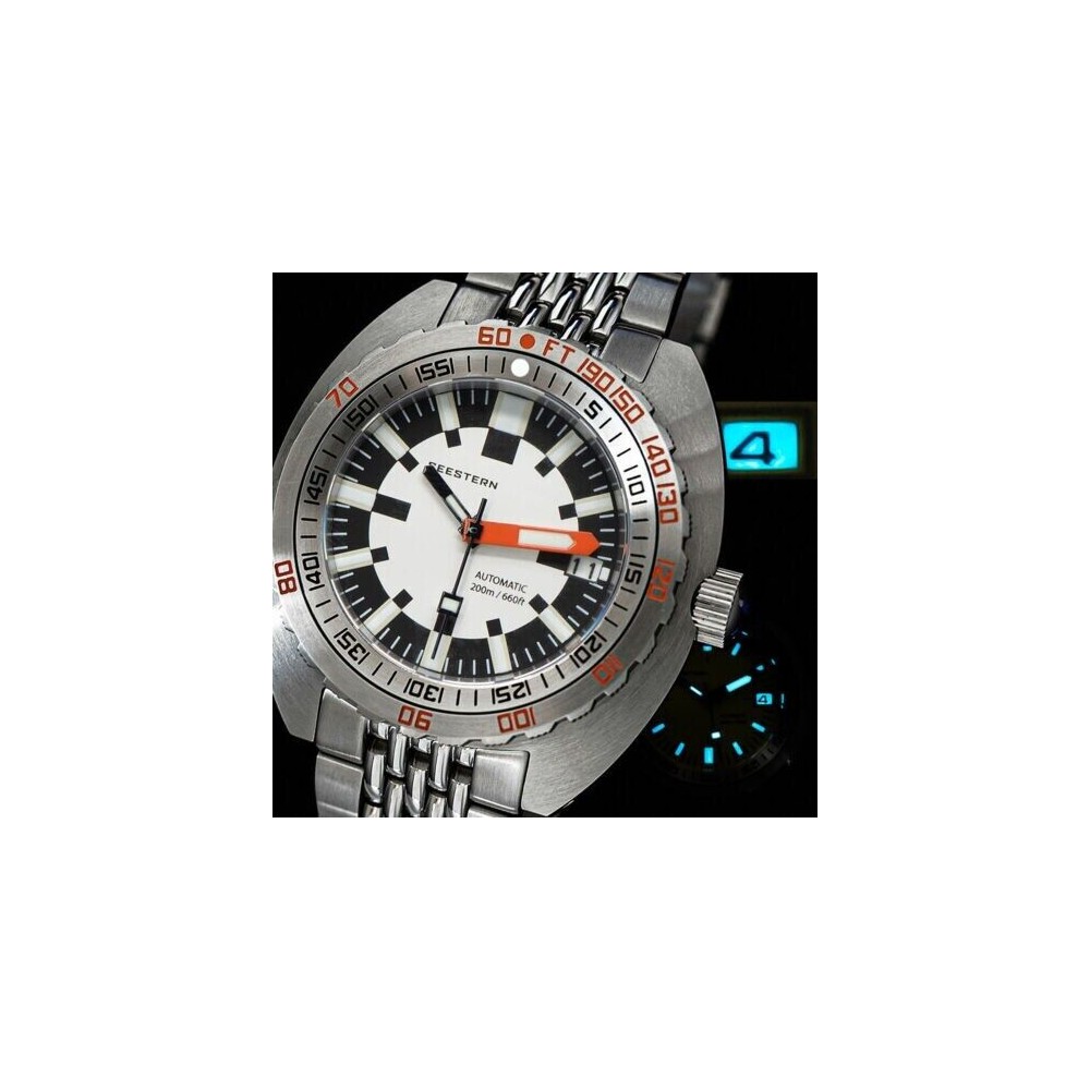Seestern Vintage SUB 300 Military 42mm 200m Automatic Men Diver Sport Watch 300T Seestern Vintage SUB 300 Military 42mm 200m Automatic Men Diver Sport Watch 300T