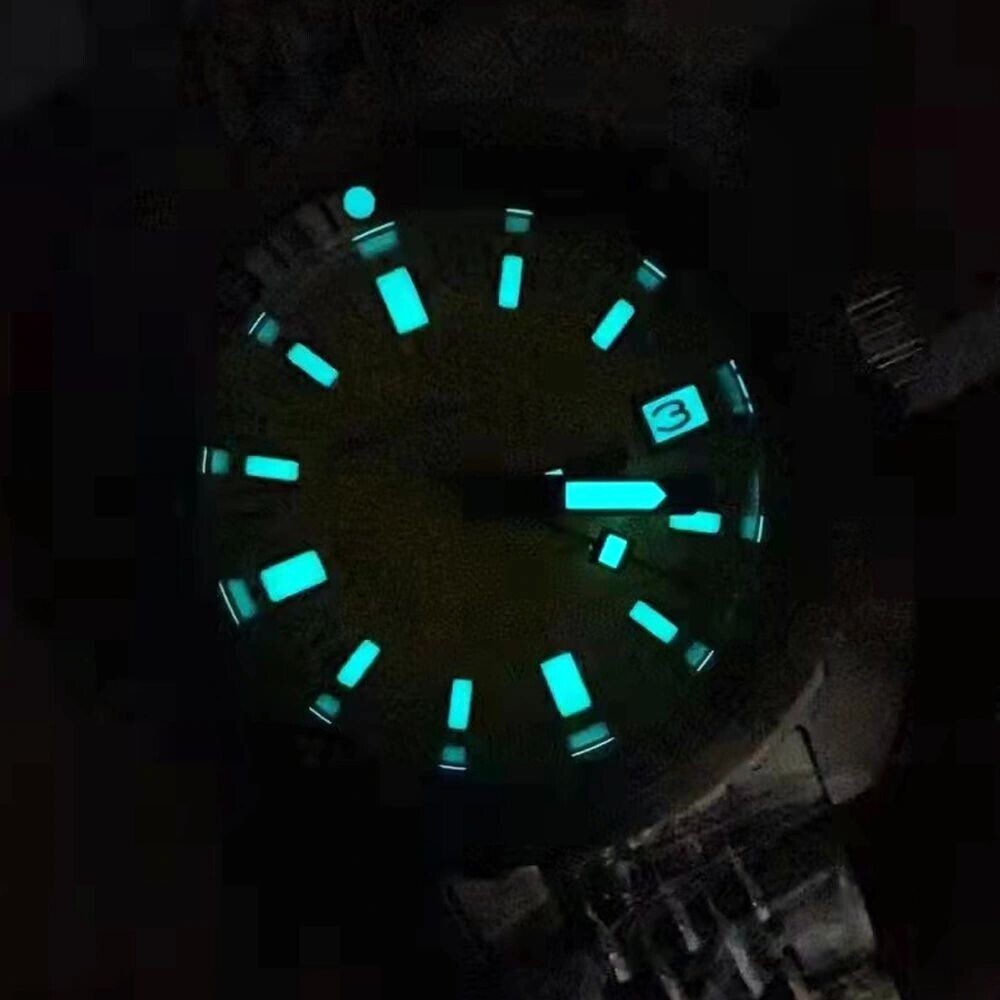 Seestern Vintage SUB 300 Military 42mm 200m Automatic Men Diver Sport Watch 300T