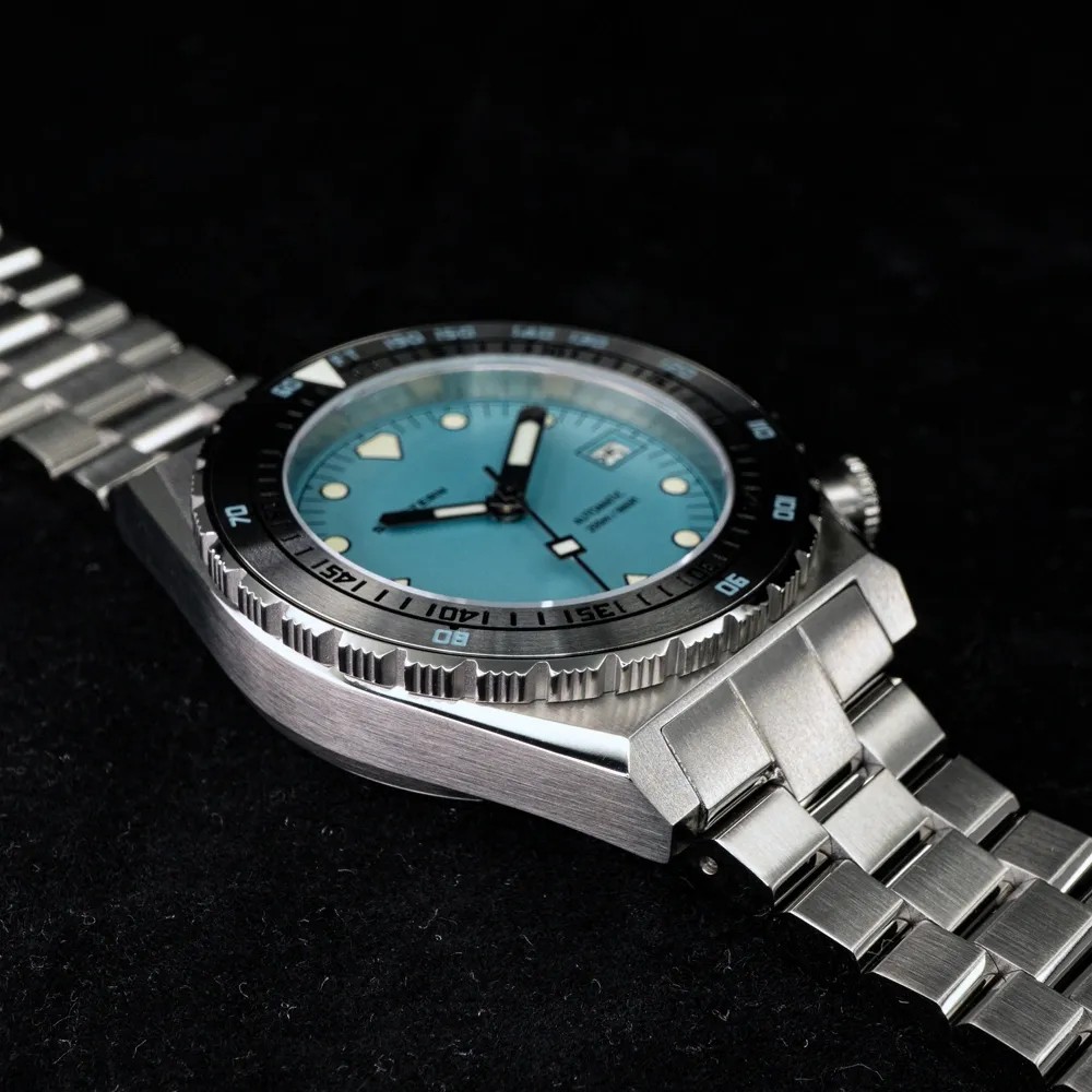 Seestern T|ff@ny Blue Vintage Sub 600T 40mm NH35A WR200 Men Diver Watch S407