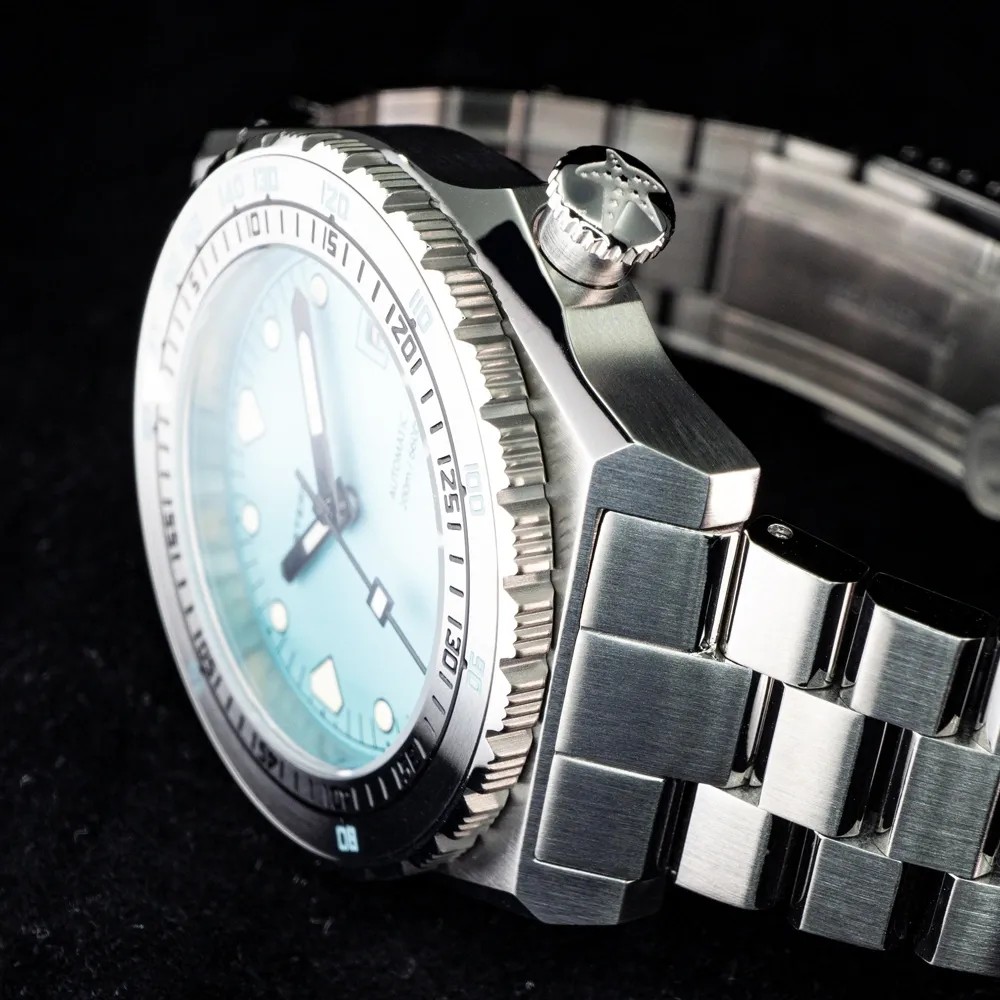 Seestern T|ff@ny Blue Vintage Sub 600T 40mm NH35A WR200 Men Diver Watch S407