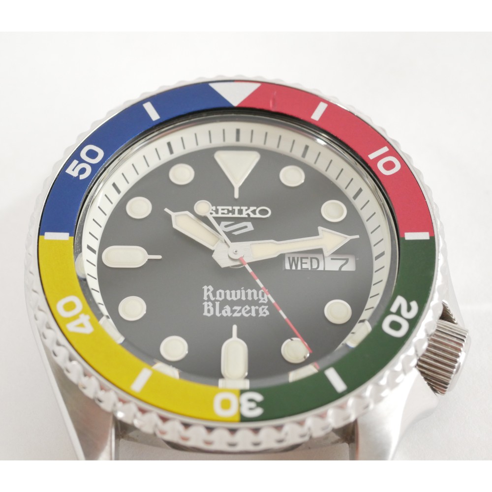 Seiko 5 Sports X Rowing Blazers Color Block Special Limited Edition SRPG53 Caliber 4R36