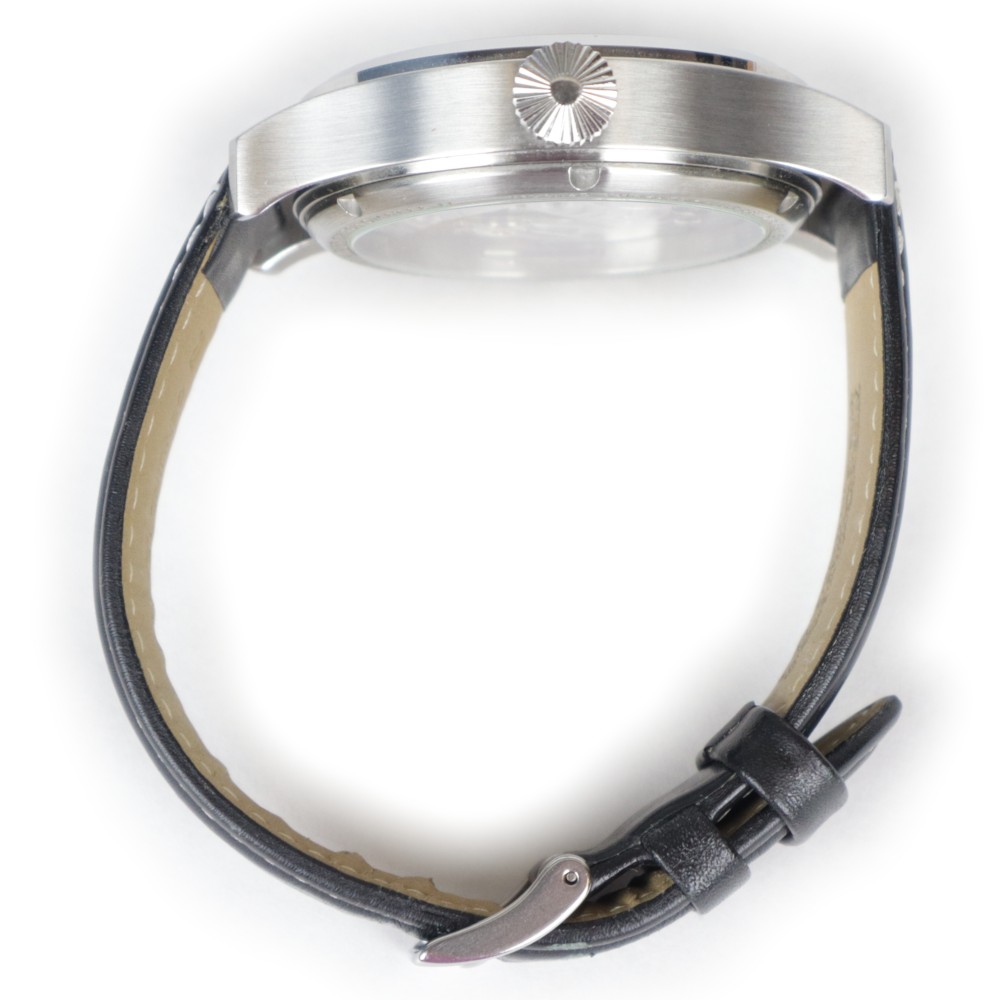 Steinhart Marine Chronometer 44mm White Roman Handwinding Swiss Watch 105-0307