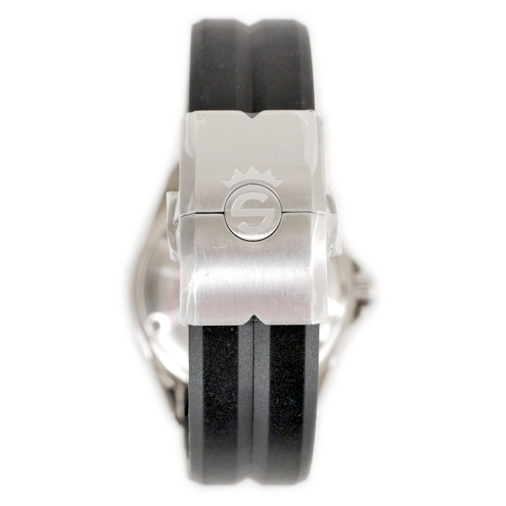 Steinhart OCEAN One 42mm Black Ceramic Bezel Automatic Swiss Diver Watch 103-1079