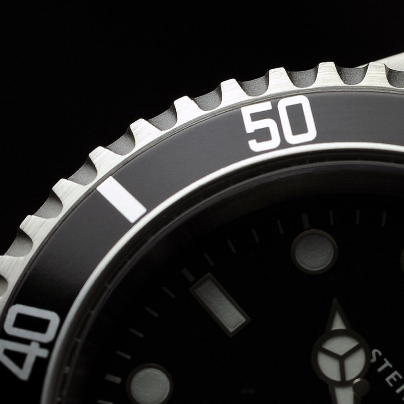 Steinhart Ocean One BLACK Automatic Men's Diver Watch Black Bezel / Black Dial 103-0903