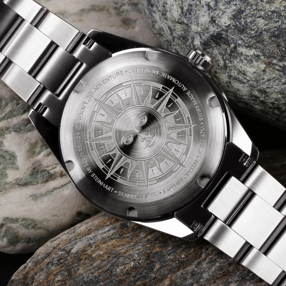 Steinhart Ocean 39 Adventure Classic Automatic 39mm SW200-1 Men's Diver Watch 103-1316