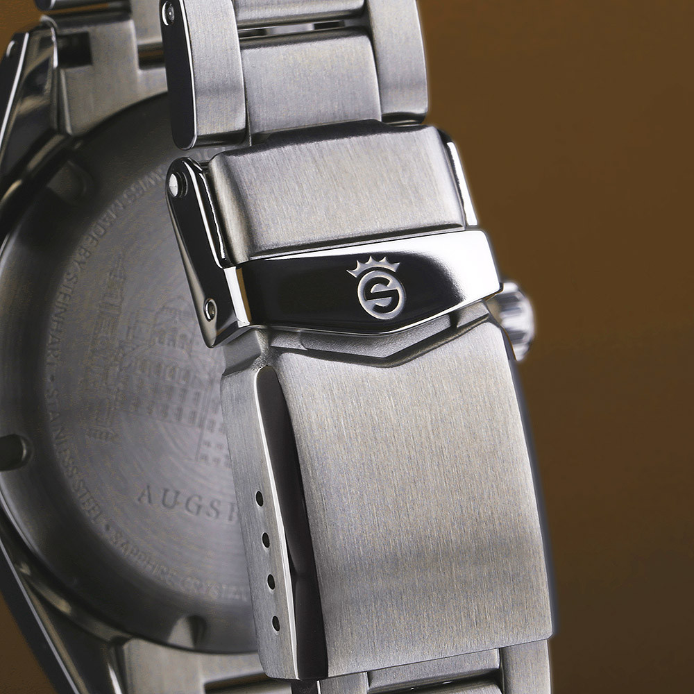 Steinhart Ocean 39 Metropole Champagne 39mm Automatic SW200-1 Men's Diver Watch 103-1344