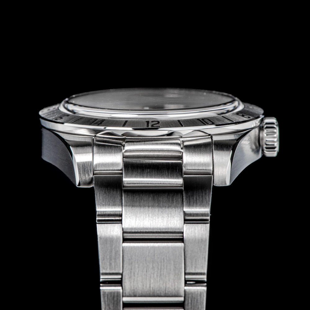 Sugess Heritage 431 BB GMT 39.5" Automatic Men Watch NH34 WR100 S431-Black