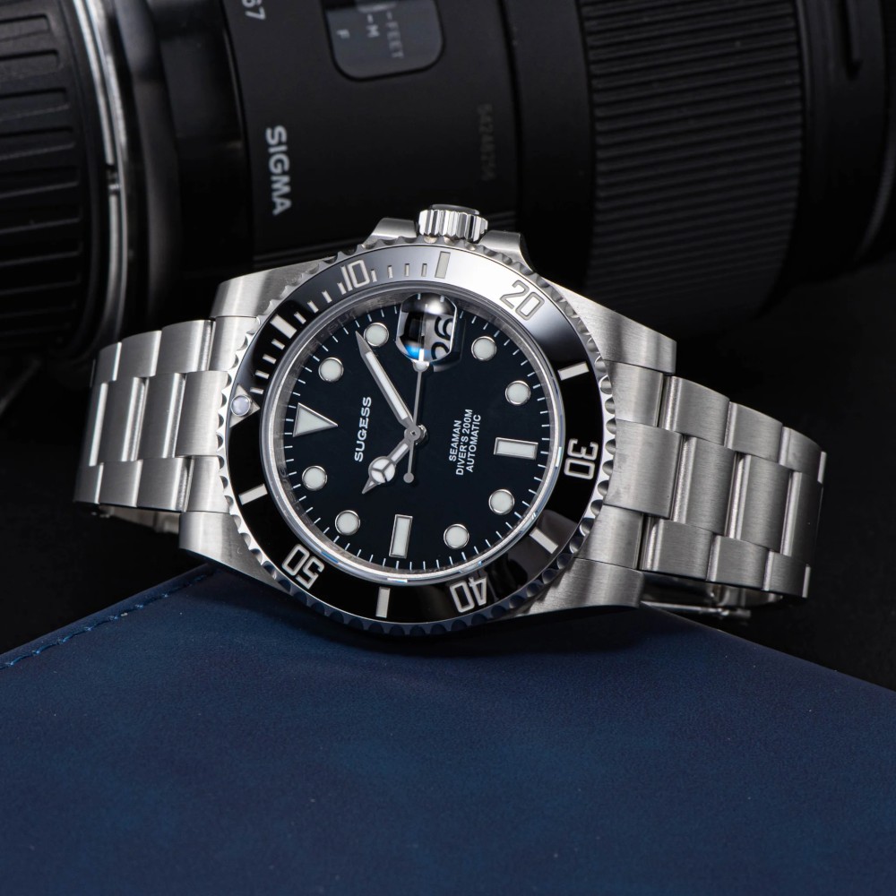 Sugess SUB Ocean Star SP116610LN 40.5mm Auto Men Diver Watch NH35 WR200 S421