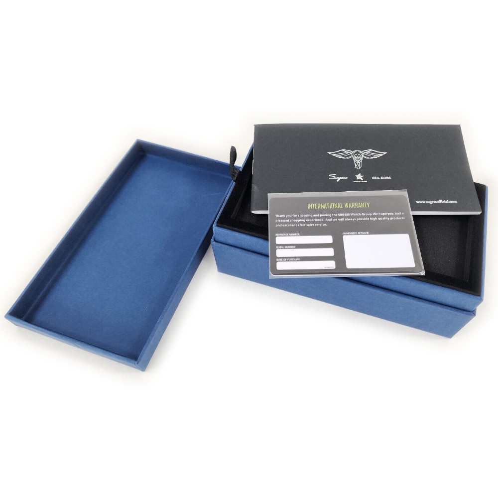 Sugess Chrono Heritage S387.01.Mens 40mm Chronograph Watch Cream Panda