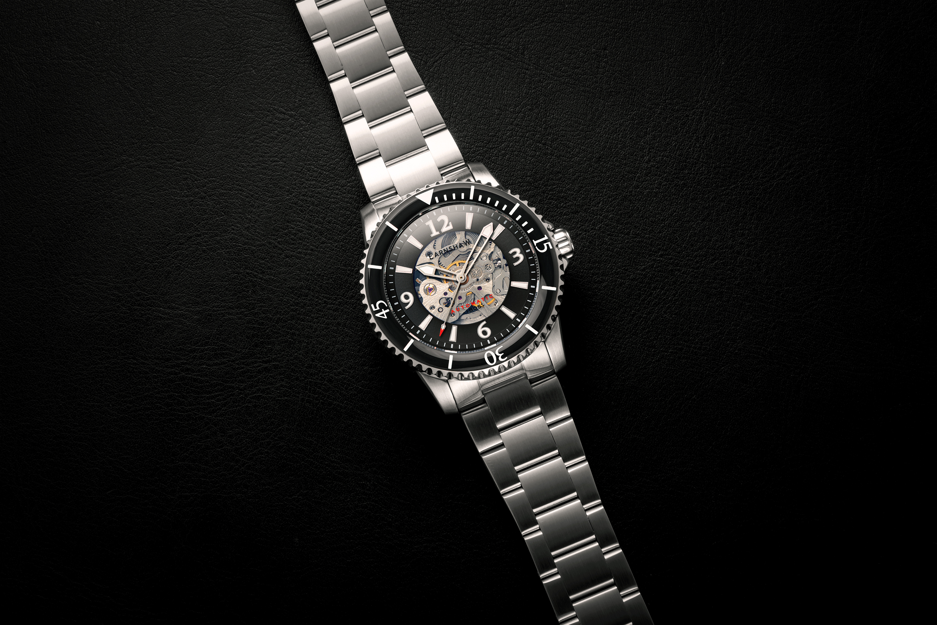 Thomas Earnshaw 43mm Men's Automatic Watch ADMIRAL LIMITED EDITION ES-8129-11