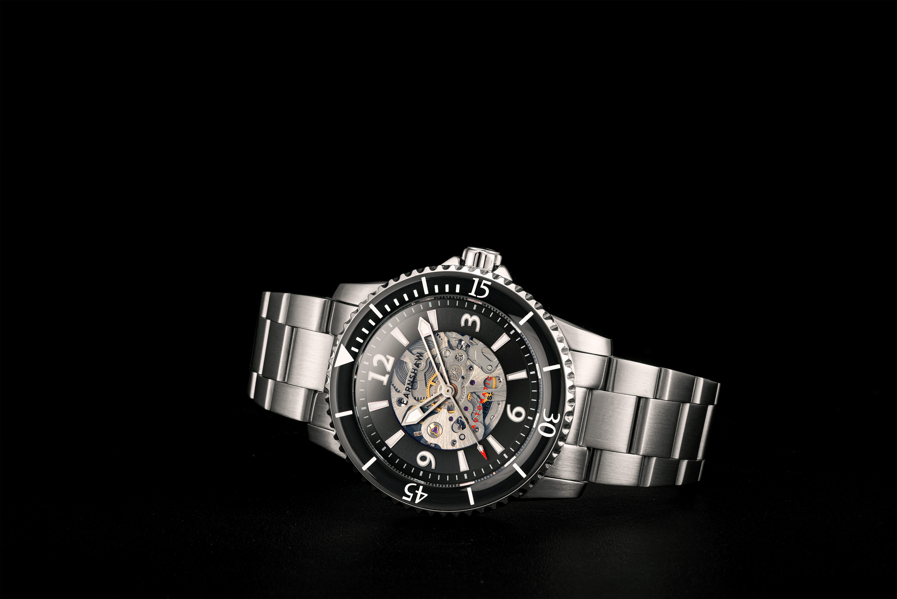 Thomas Earnshaw 43mm Men's Automatic Watch ADMIRAL LIMITED EDITION ES-8129-11