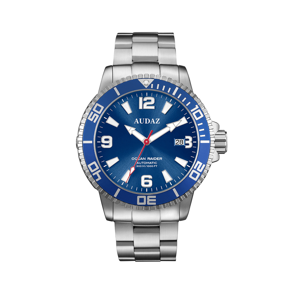 Audaz Ocean Raider Blue Dial Men's Diver Automatic Watch 45mm ADZ-2060-02 Audaz Ocean Raider Blue Dial Men's Diver Automatic Watch 45mm ADZ-2060-02