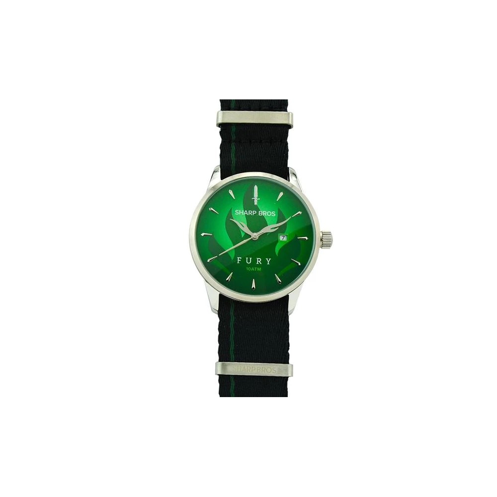 Core Fury Quartz Green 42mm Watch WR100 Core Fury Quartz Green 42mm Watch WR100