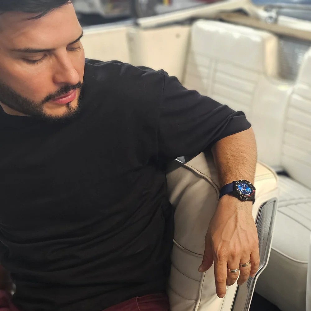 Core Seven Sins Blue 42mm Automatic Diver Watch WR300