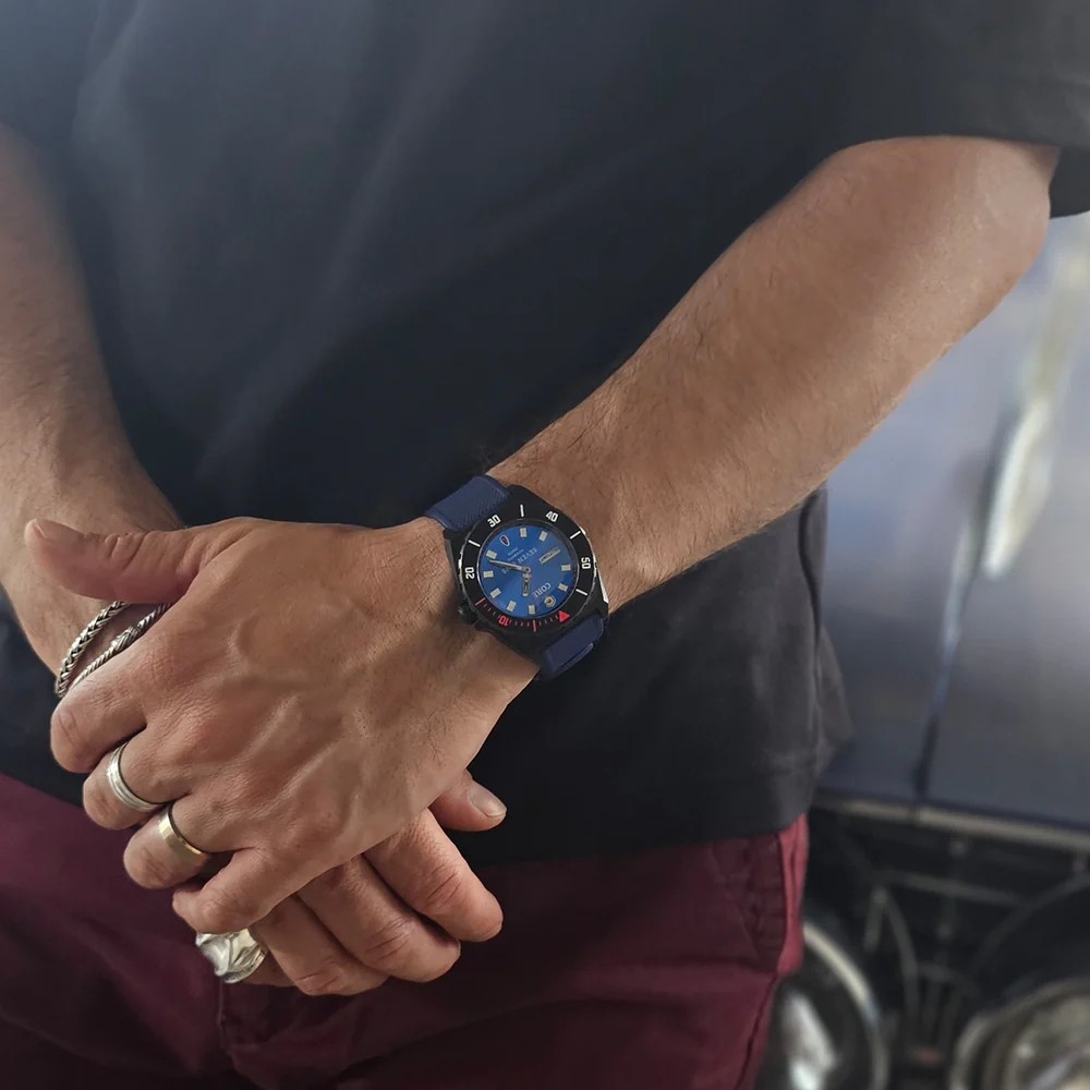 Core Seven Sins Blue 42mm Automatic Diver Watch WR300