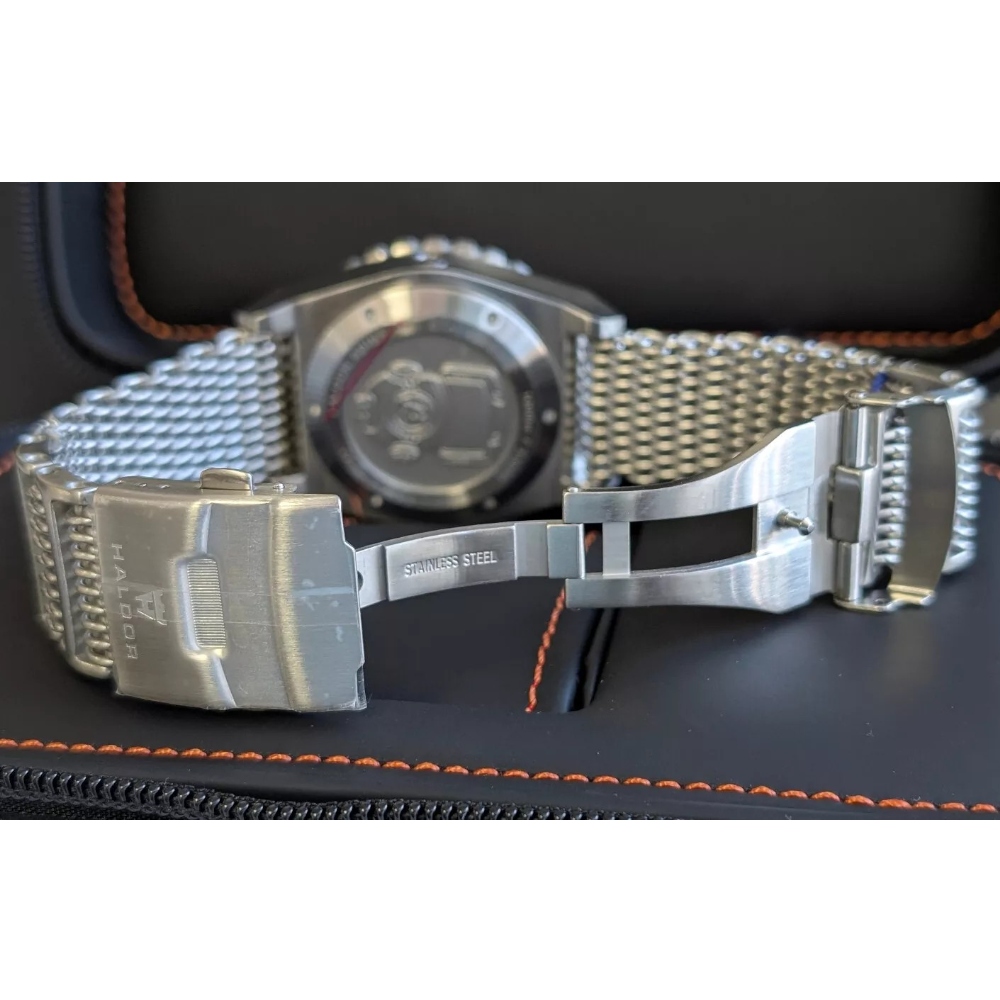 Haldor Abissi 1000M 45.5 mm Swiss Automatic Men's Diver Watch ETA 2824-2 Ceramic Zirconia Bezel