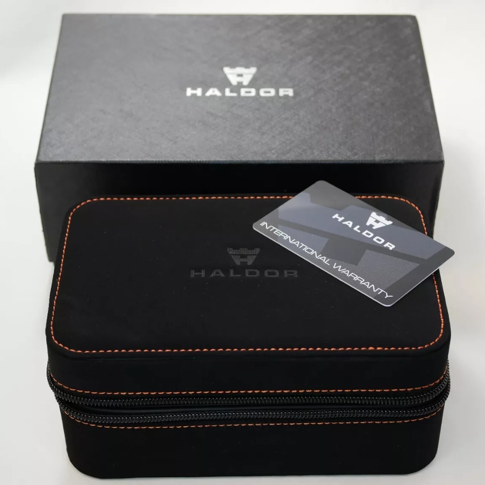 Haldor Abissi 1000M 45.5 mm Swiss Automatic Men's Diver Watch ETA 2824-2 Ceramic Zirconia Bezel