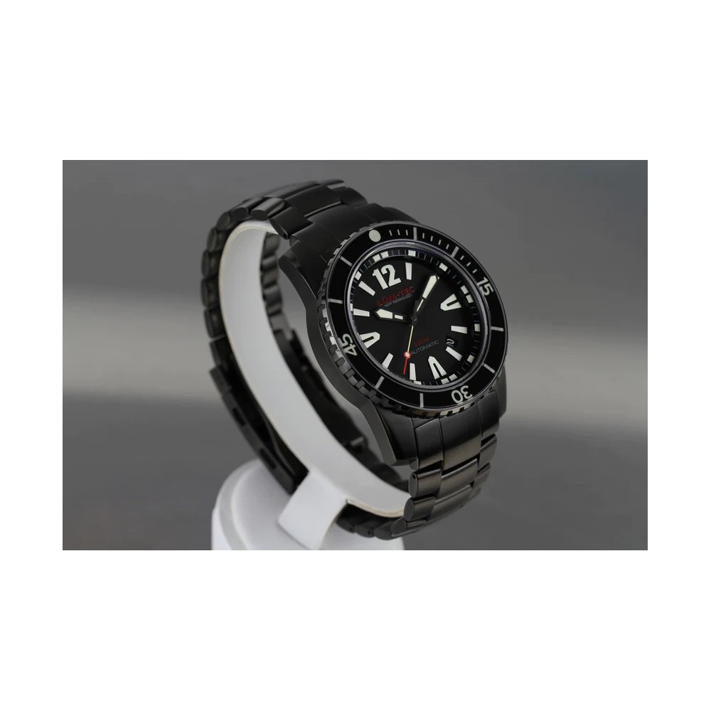 Lum-Tec 300M-2 Men Watch 40mm Automatic Diver Two Straps 300m WR