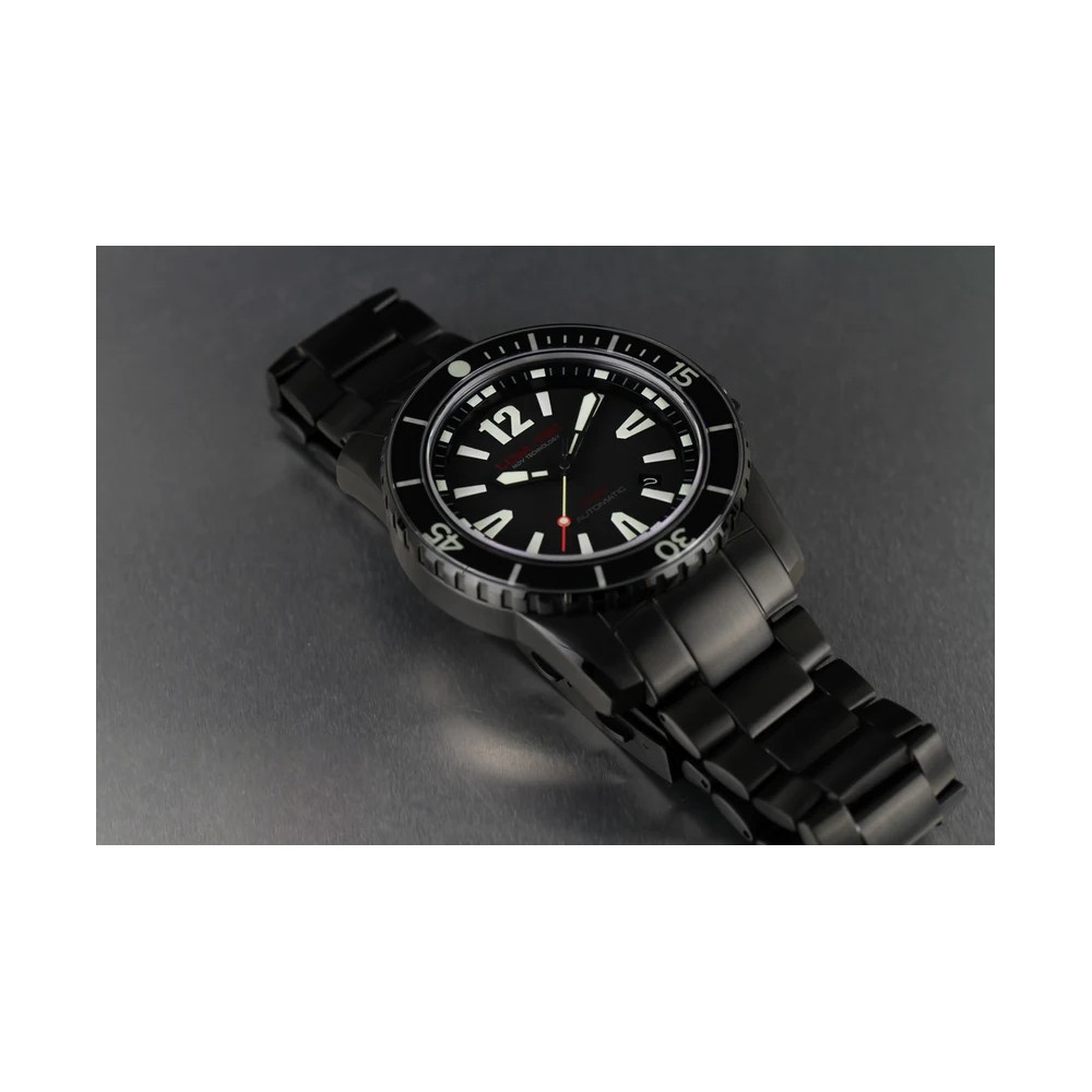 Lum-Tec 300M-2 Men Watch 40mm Automatic Diver Two Straps 300m WR