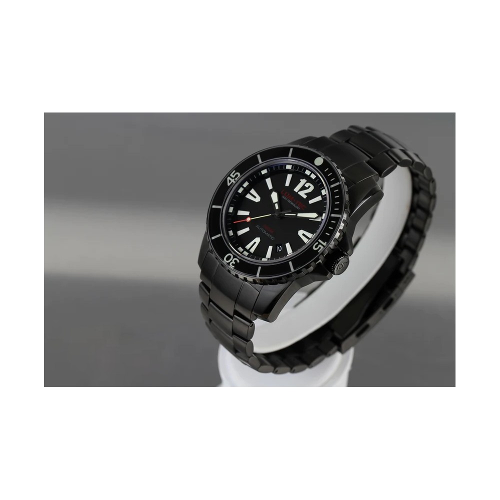 Lum-Tec 300M-2XL Men Watch 45mm Automatic Diver Two Straps 300m WR